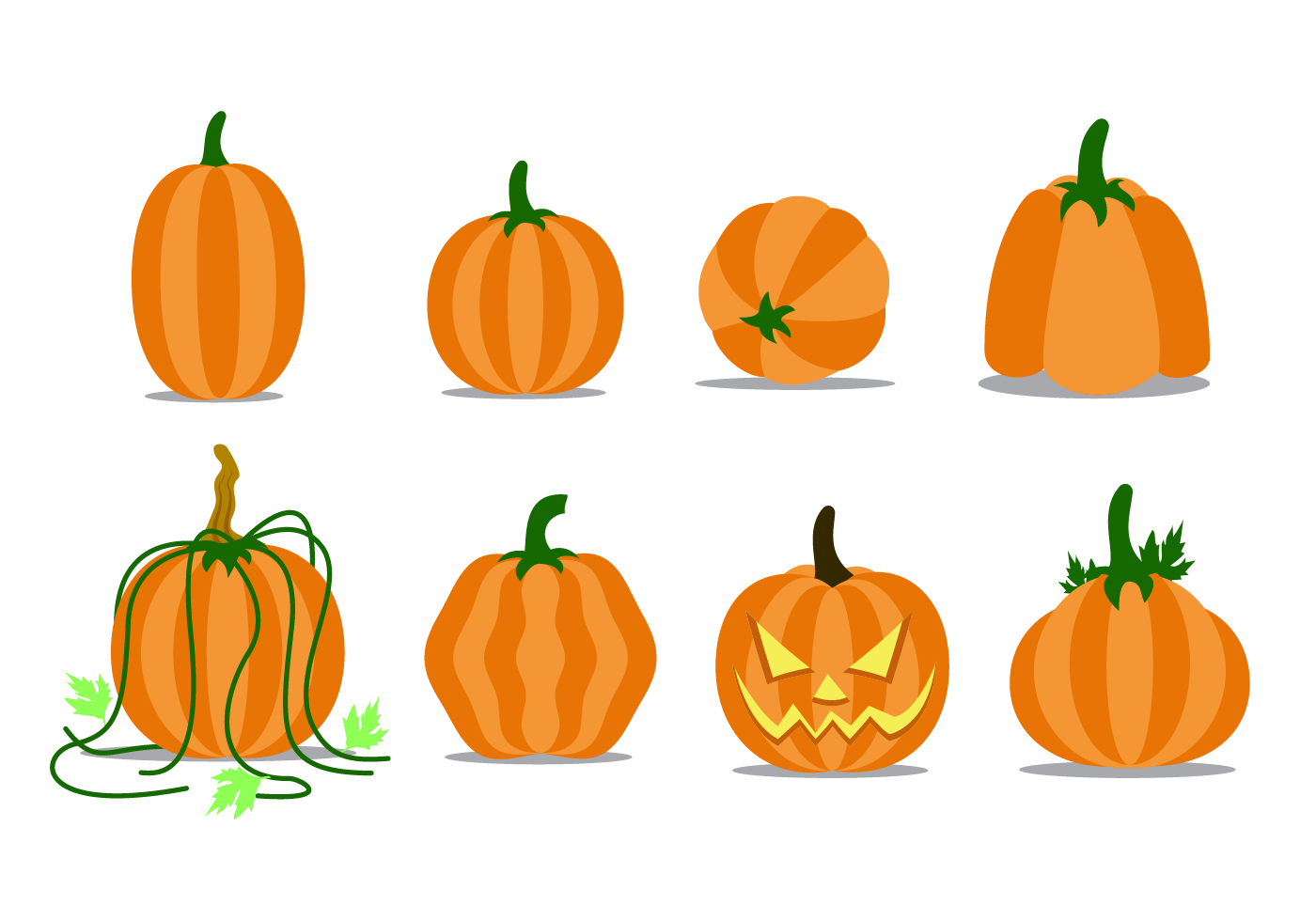 Download Pumpkin Patch Vector - Download Free Vector Art, Stock Graphics & Images