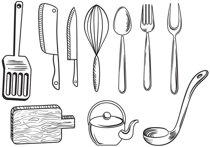 Kitchenware Vectors