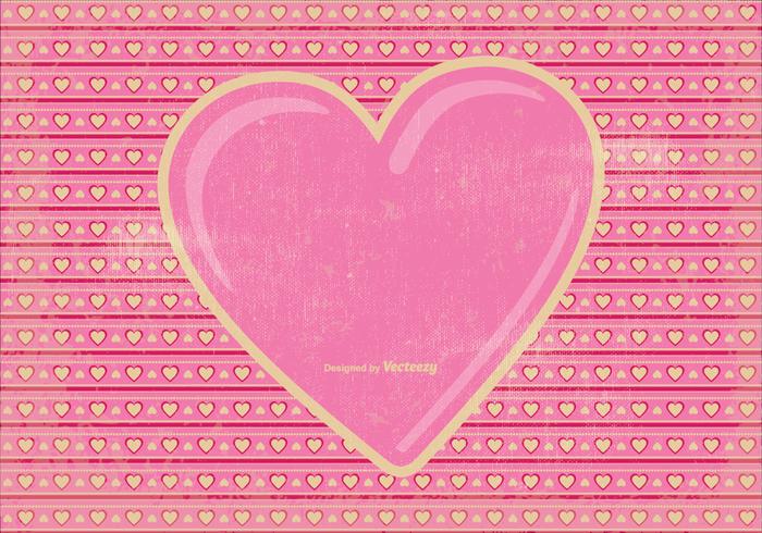 Vintage Valentine's Day Background Vintage Valentine's Day Background