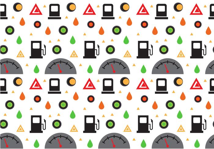 Free Fuel Gauge Pattern 2 vector