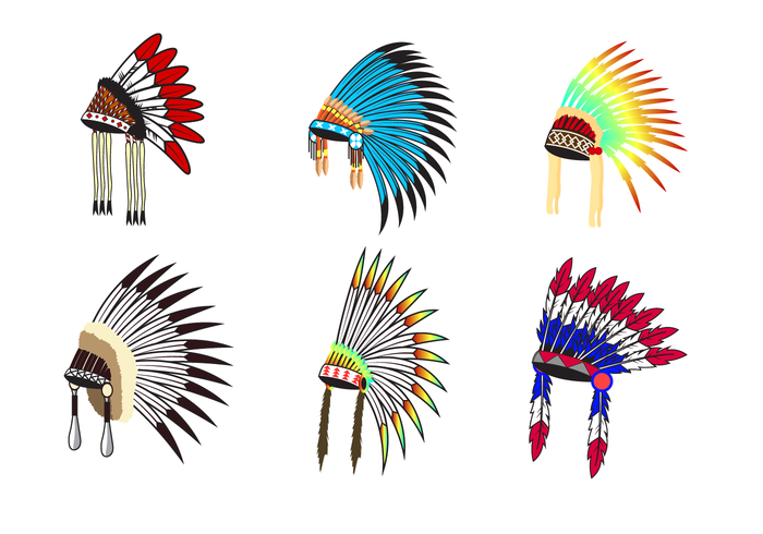 Free Indian Headdress Vector Free Indian Headdress Vector