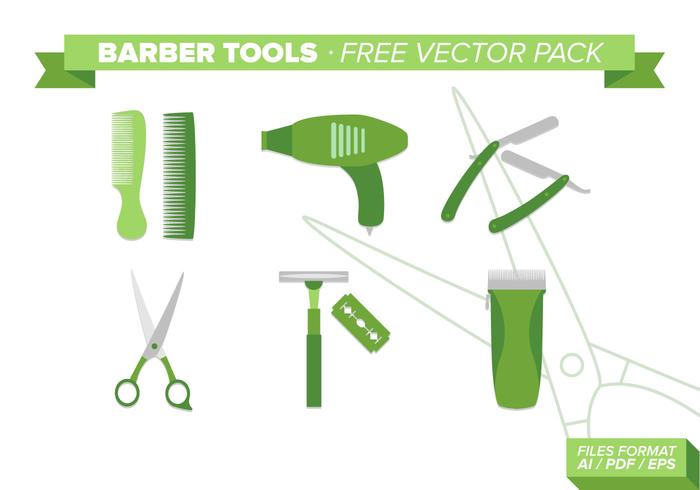 Barber Tools Free Vector Pack Barber Tools Free Vector Pack