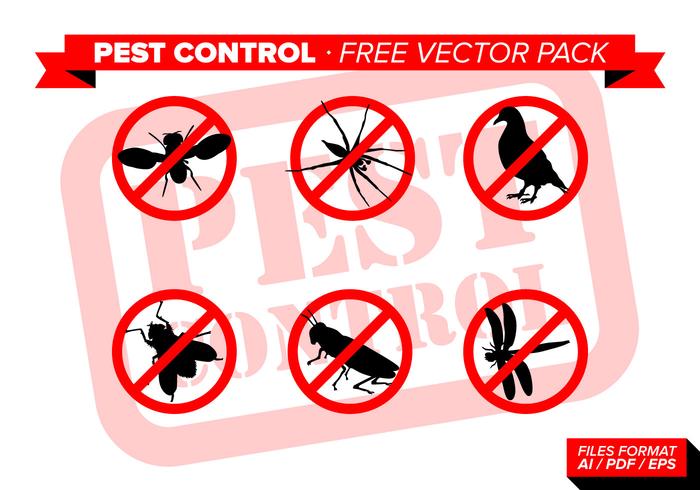 Pest Control Free Vector Pack Pest Control Free Vector Pack
