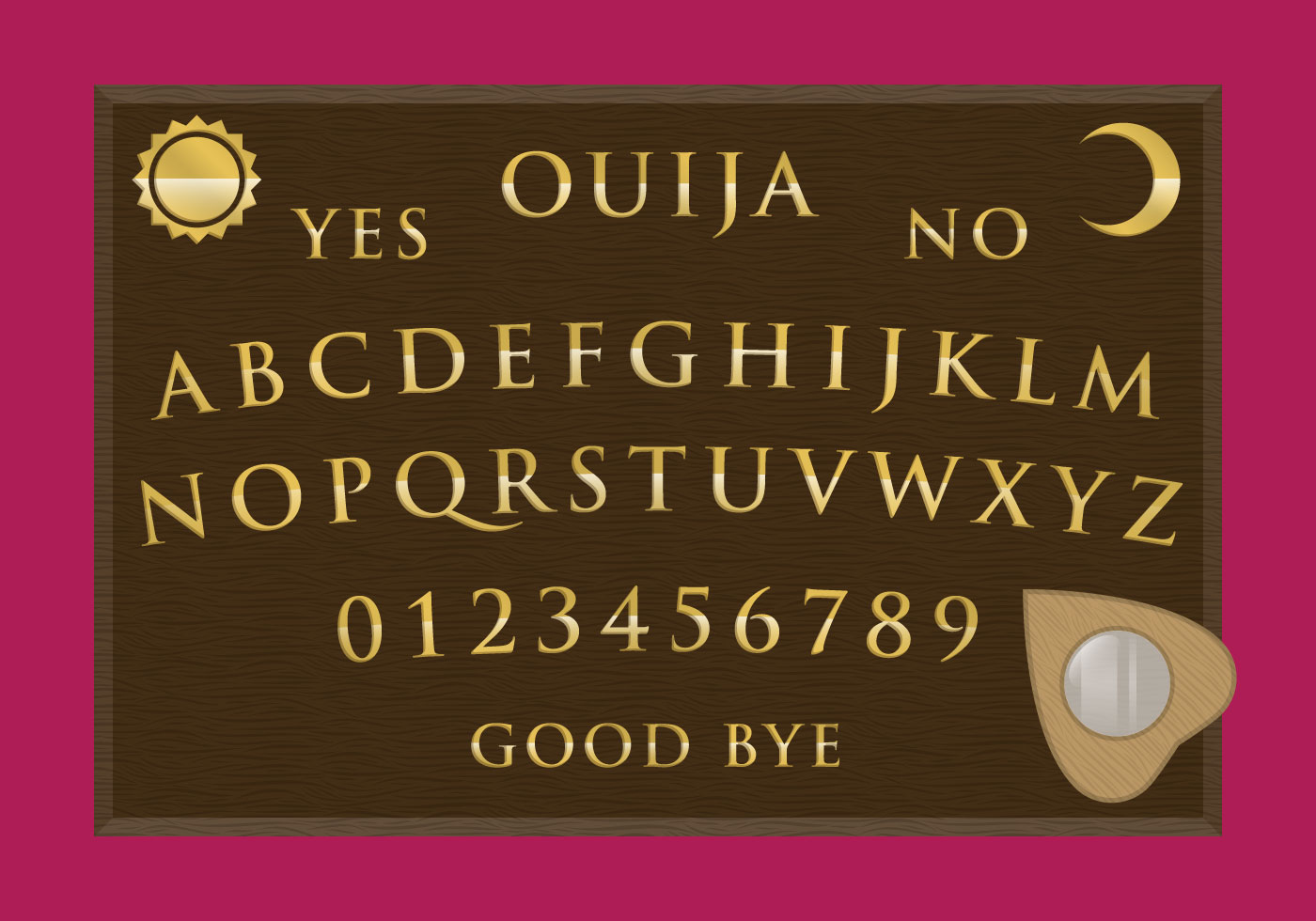 Tablero de Ouija 130214 Vector en Vecteezy