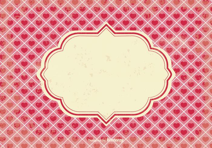 Valentine's Day Scrap Background  vector