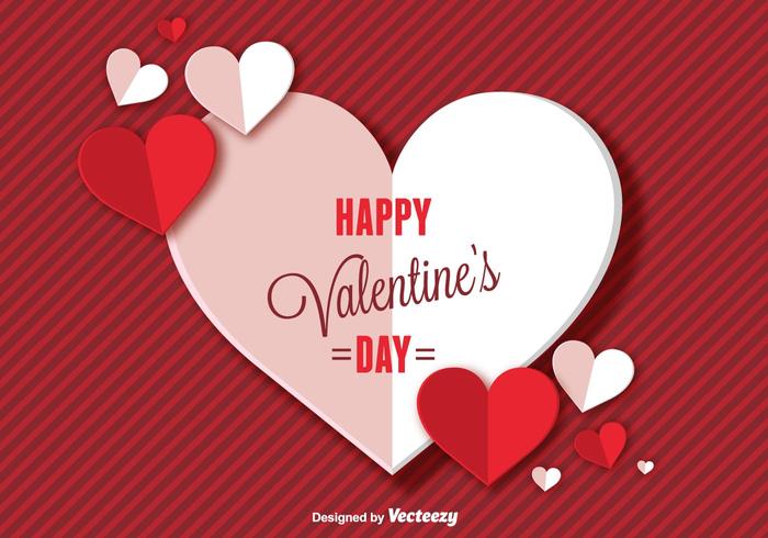 Happy Valentines Day Background vector