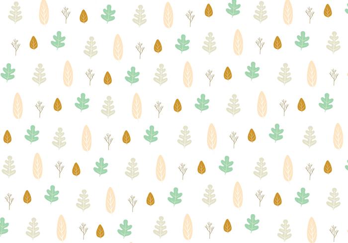 Leaf icon pattern background vector