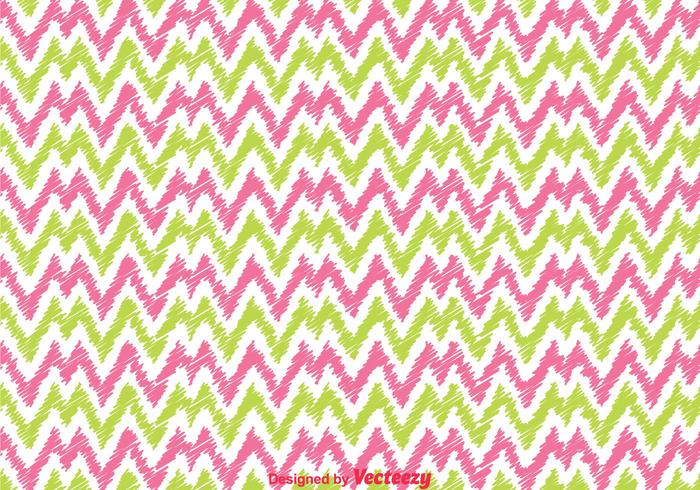 Pibk And Green Chevron pattern vector