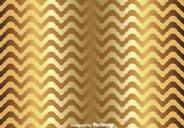 Gold Chevron Pattern vector