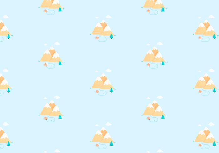 Mountain pattern background Mountain pattern background