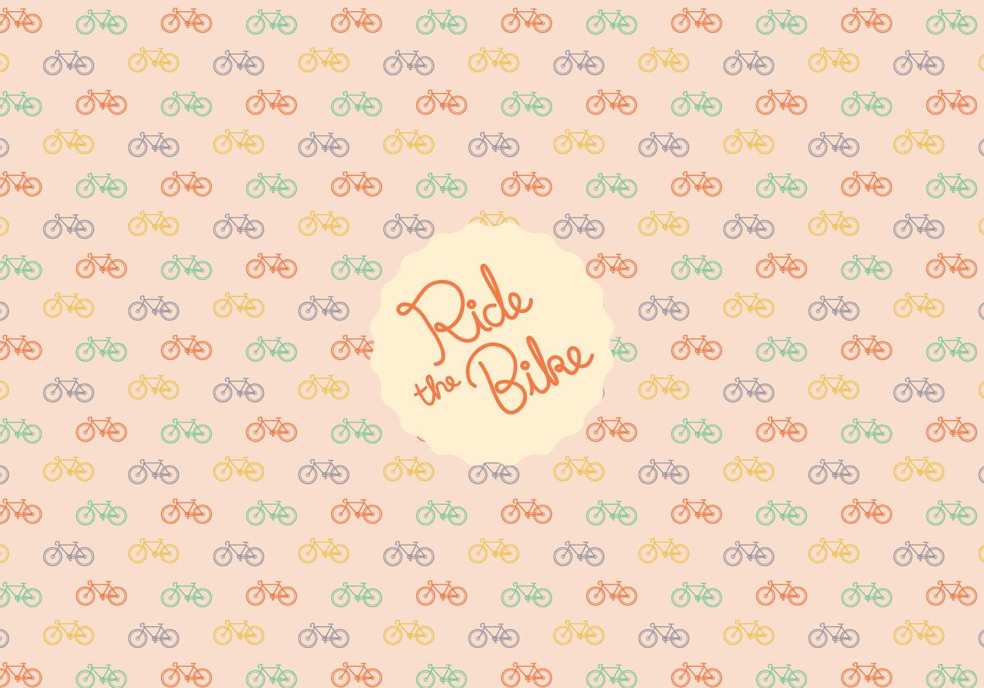 Bicycle pattern background 104089 Vector Art at Vecteezy