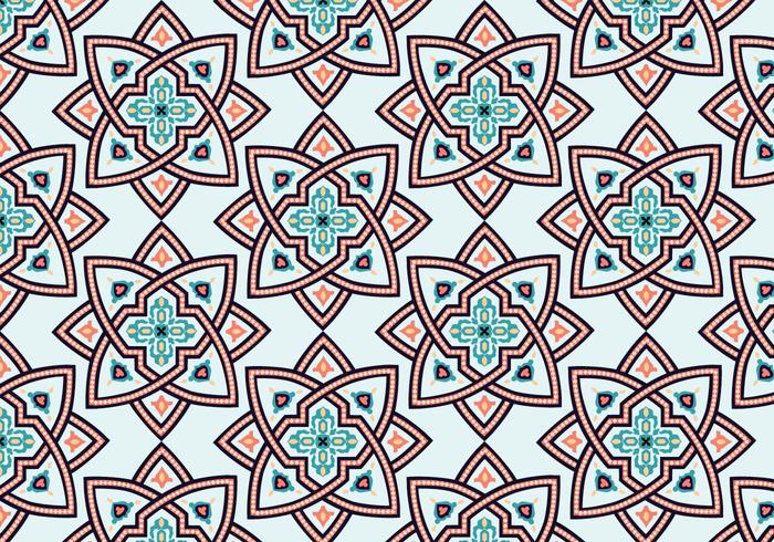 Star Moroccan Pattern Background vector