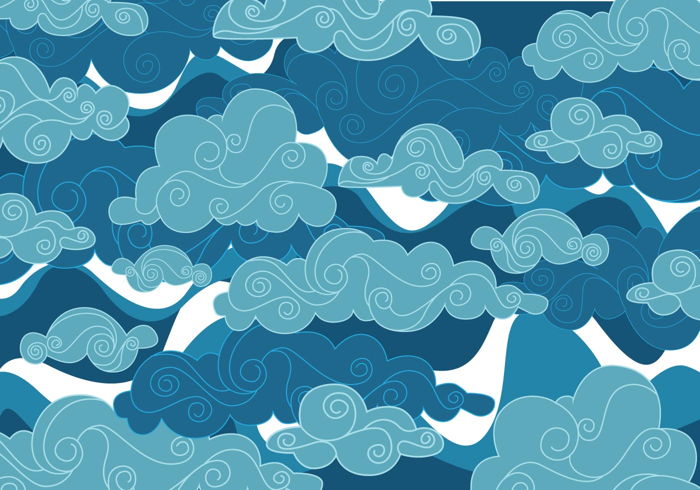Download Chinese Clouds Vector - Download Free Vectors, Clipart ...