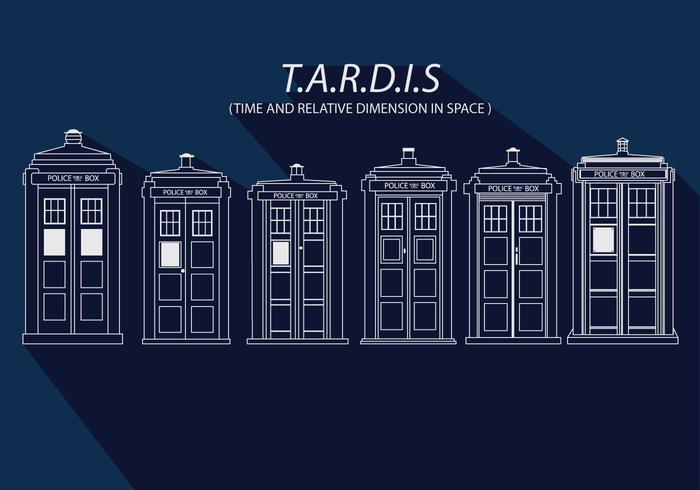 Tardis Simple Vector