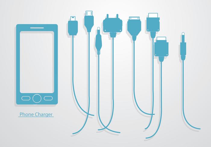 Phone Charger Vector