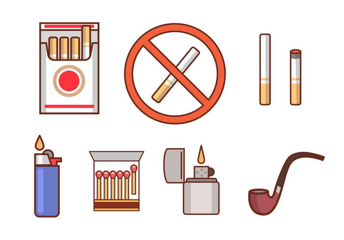 Smoking Icon Vectors Smoking Icon Vectors