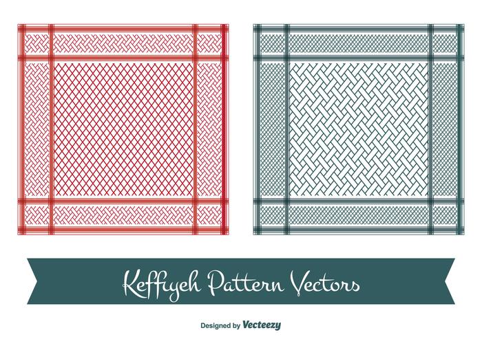 Keffiyeh Vector Patterns Keffiyeh Vector Patterns