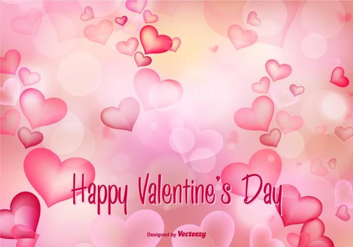 Beautiful Valentine's Day Vector Illustration Beautiful Valentine's Day Vector Illustration