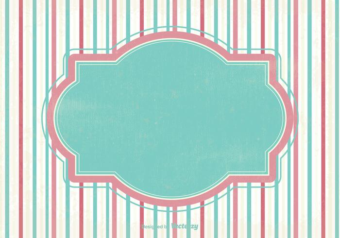 Decorative Striped Scrap Vector Background