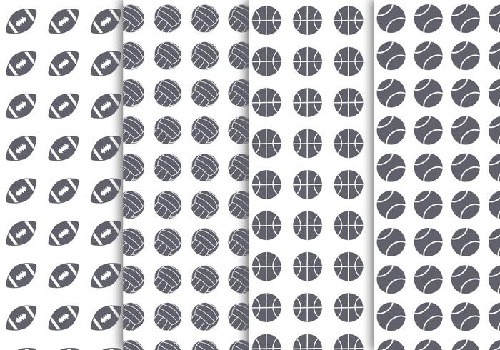 Free Sport Balls Background Vector