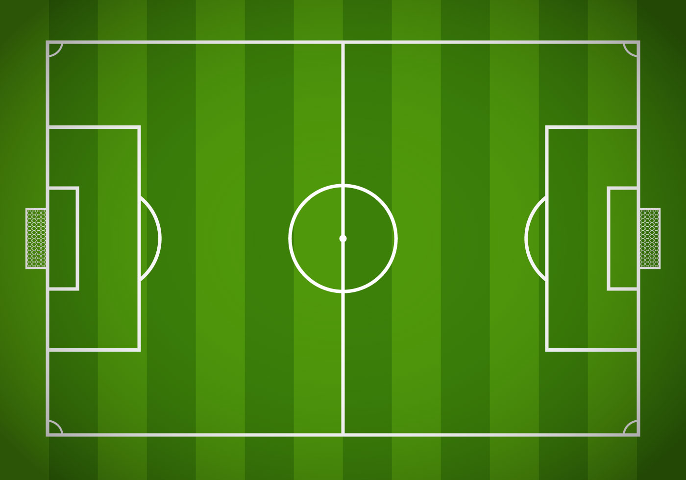 Free Soccer Field Vector - Download Free Vector Art, Stock Graphics