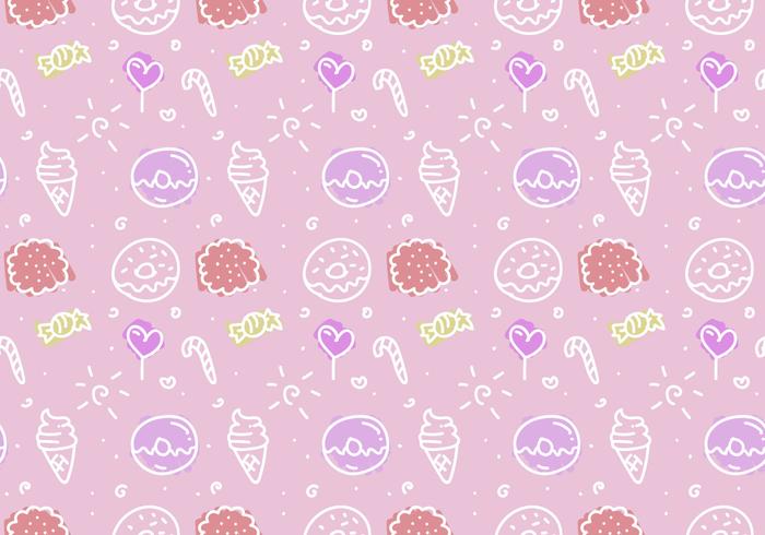 Free Pink Cake Vector Pattern Free Pink Cake Vector Pattern