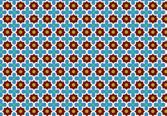 Abstract Mosaic Pattern Vector