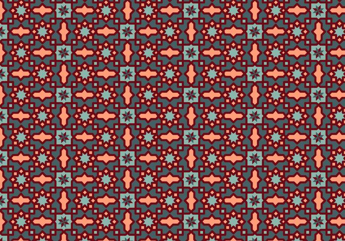 Outline Mosaic Pattern Vector Outline Mosaic Pattern Vector