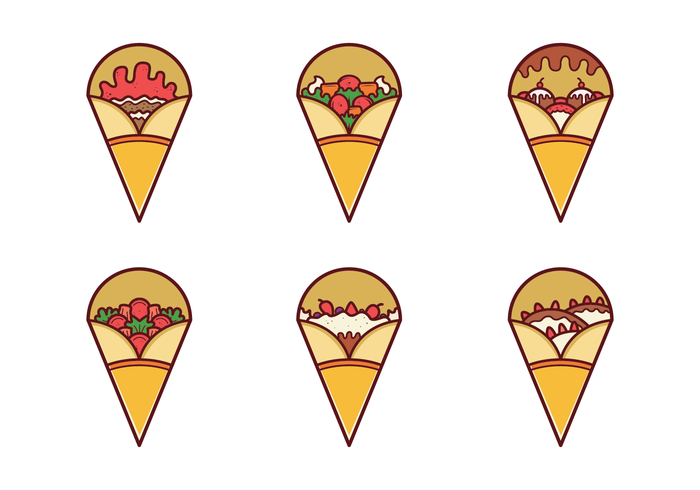 Free Crepes Vector Free Crepes Vector