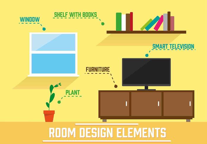 Free Vector Room Illustration