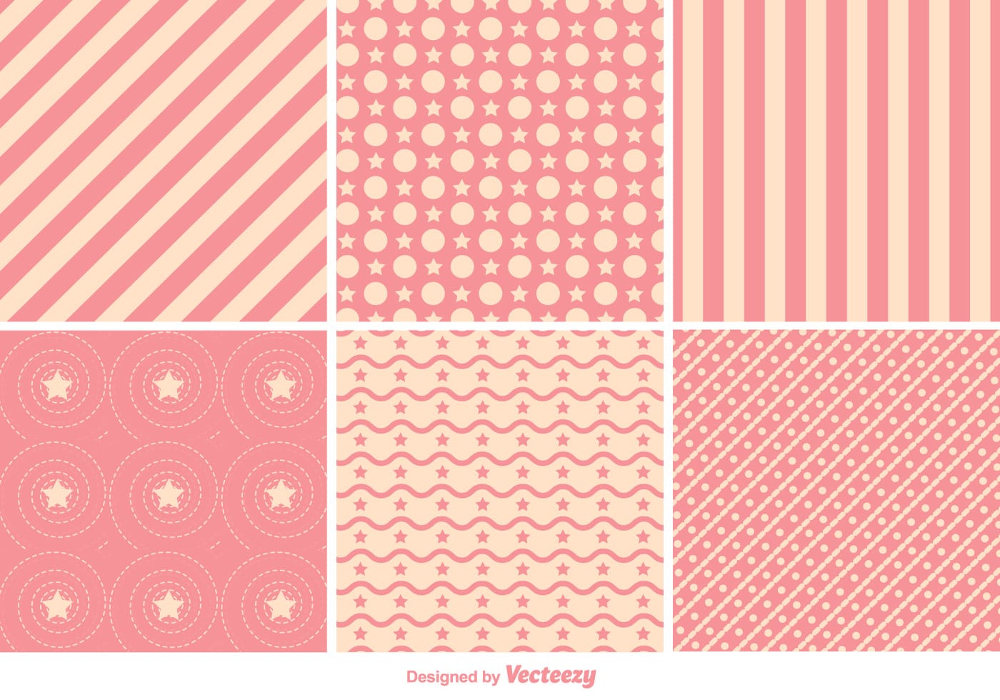 Geometric Pink Pattern Vectors - Download Free Vector Art, Stock