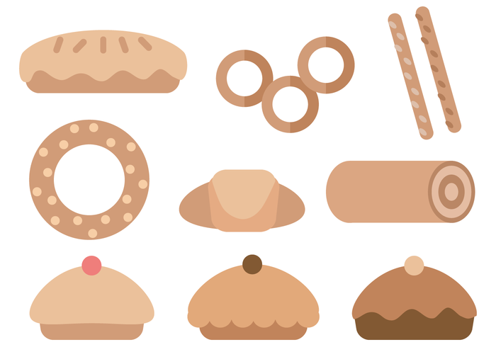 Pastries Vector
