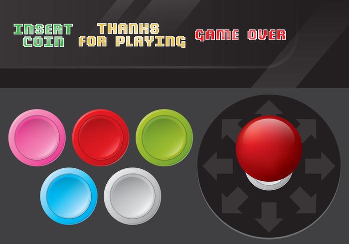 Arcade Game Control Vectors