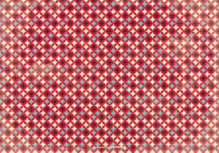 Old Retro Style Vector Pattern Background Old Retro Style Vector Pattern Background