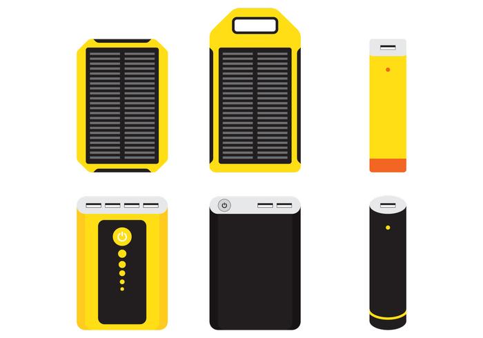 Power Bank Isolated vector