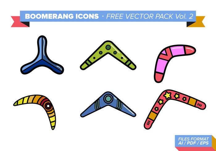 Boomerang Icons Free Vector Pack Vol. 2 Boomerang Icons Free Vector Pack Vol. 2