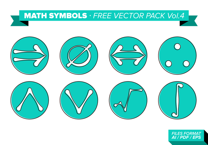 Math Symbols Free Vector Pack Vol. 4 Math Symbols Free Vector Pack Vol. 4