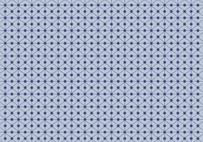 Blue Grid Pattern Vector