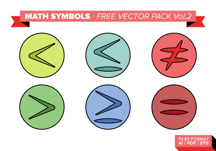 Math Symbols Free Vector Pack Vol. 2 Math Symbols Free Vector Pack Vol. 2