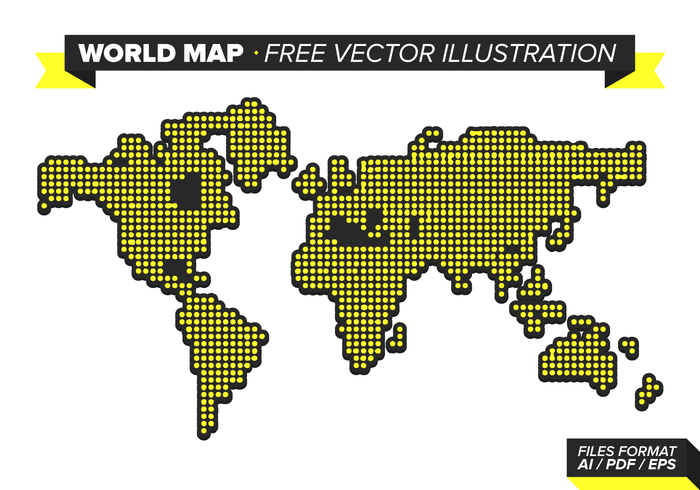 World Map Free Vector Illustration Vol. 3 World Map Free Vector Illustration Vol. 3