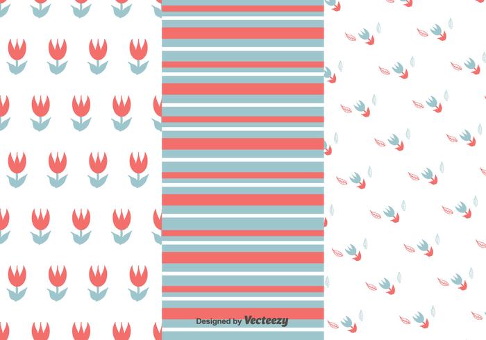 Hand Drawn Floral Pattern Vector Hand Drawn Floral Pattern Vector