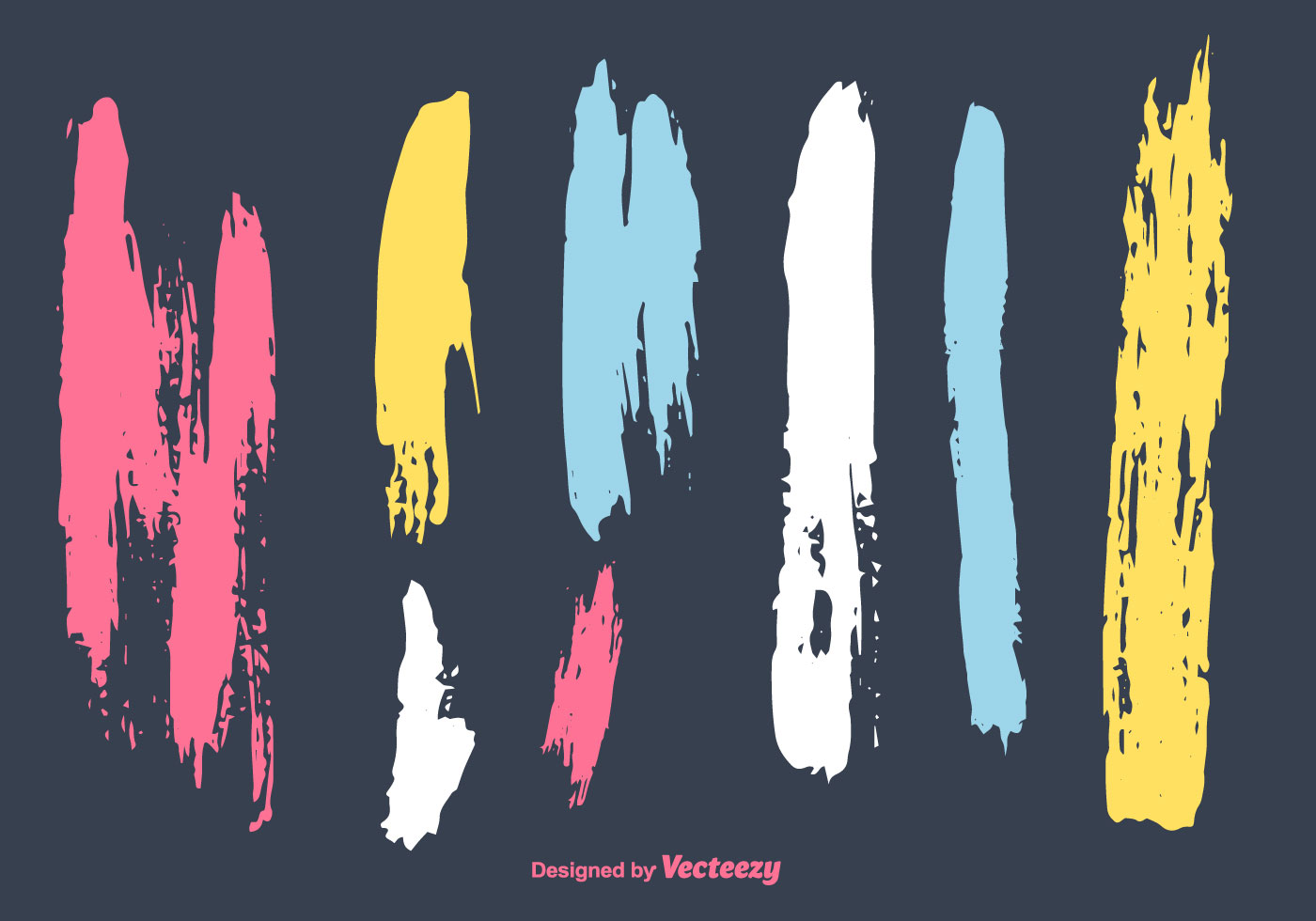 Colored Paint Streak Vector - Download Free Vector Art, Stock Graphics
