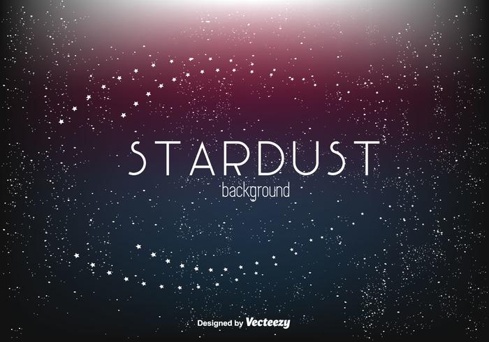 Abstract Stardust Vector Background