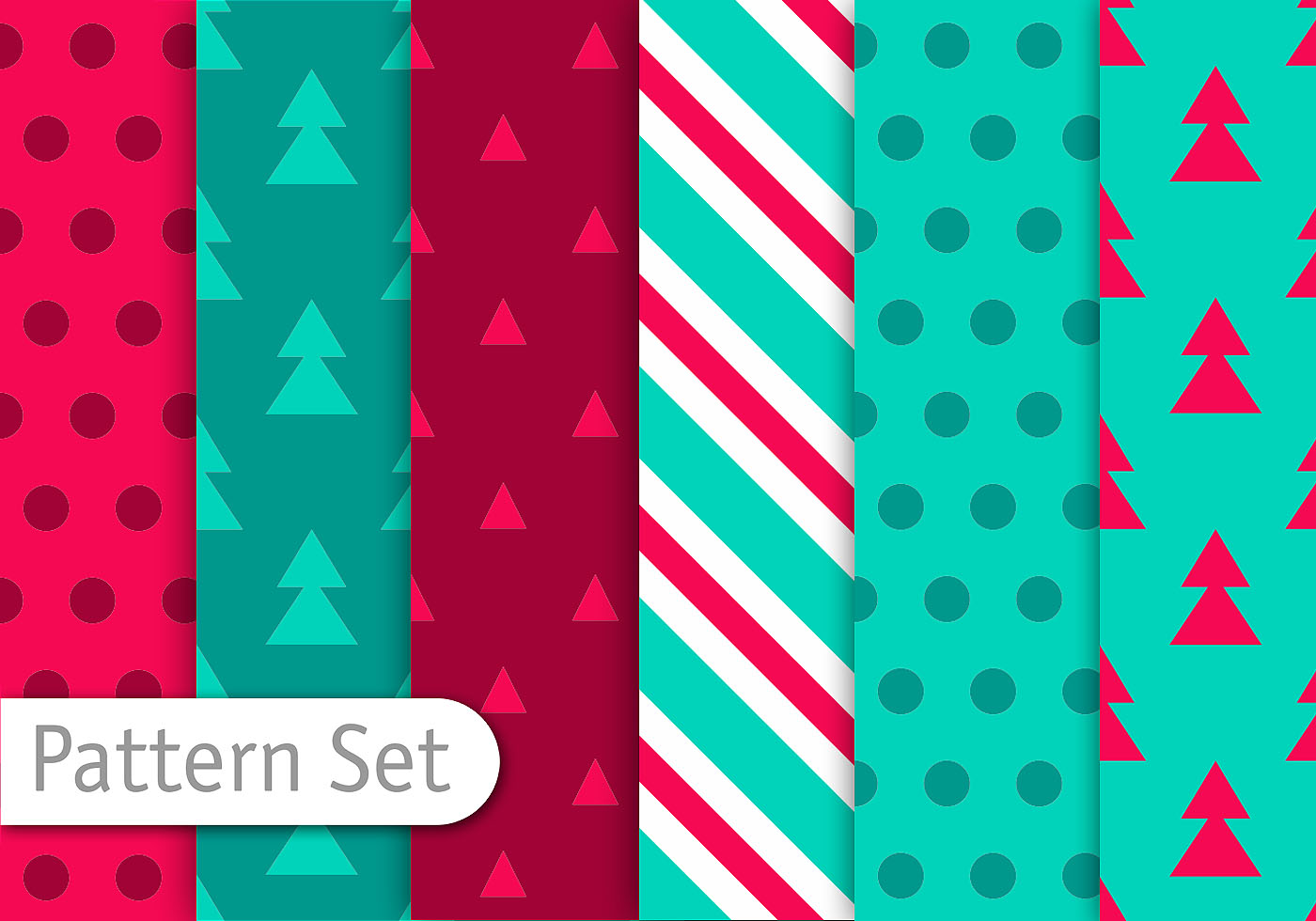 Download Christmas Decorative Patterns - Download Free Vectors ...