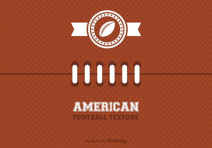 Textura libre de la textura del fútbol americano vector