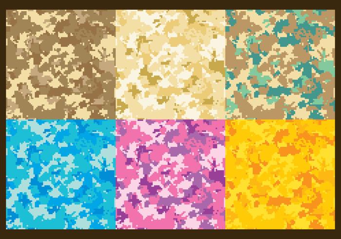 Pixel Multicam Vector Patterns