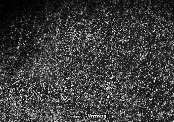 Black Grunge Overlay Texture Vector