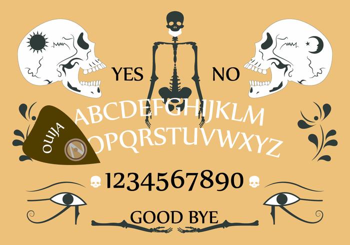 Ouija Board in Vector