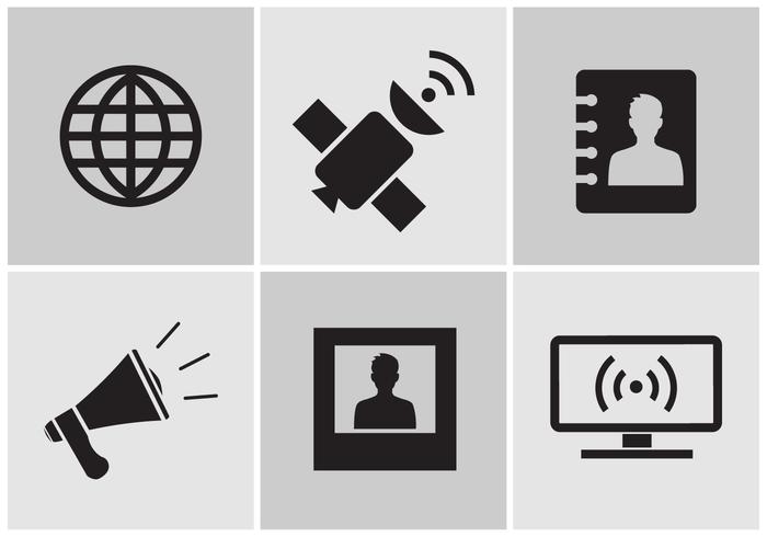 Communication Icons in Vector