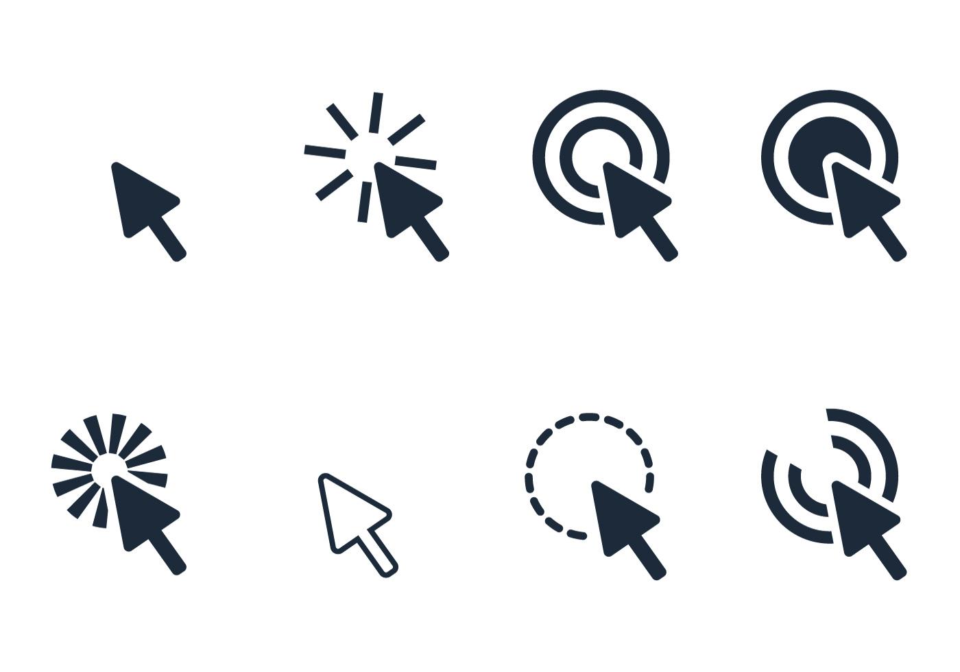 Arrow Mouse Vector Set 104863 Vector Art at Vecteezy